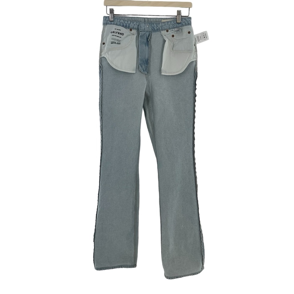 GRLFRND The Melanie High Rise Boot Cut Bell Rock Size 26 - Picture 3 of 10